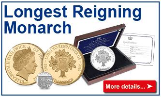 Longest Reigning Monarch Coins